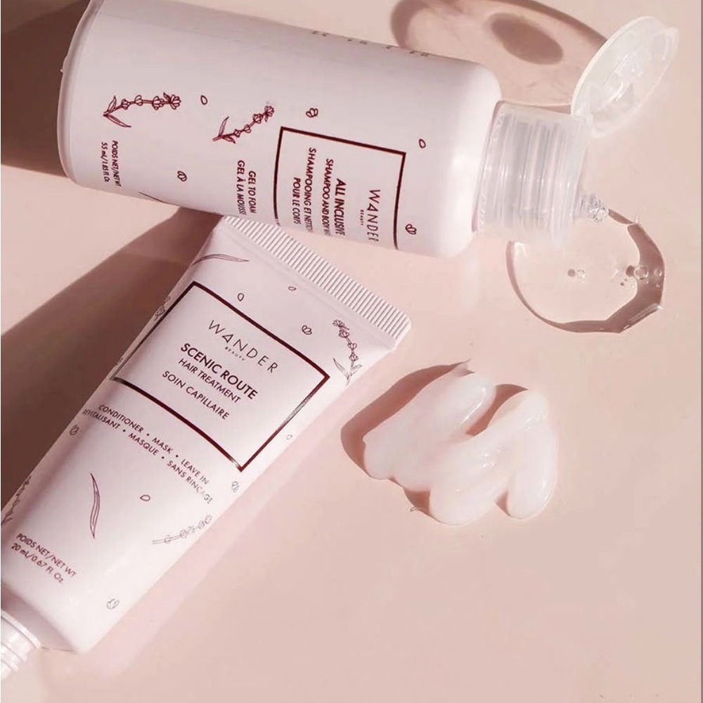 Wander Beauty Hair Care Duo in Soft Pink - Picture 3 of 3
